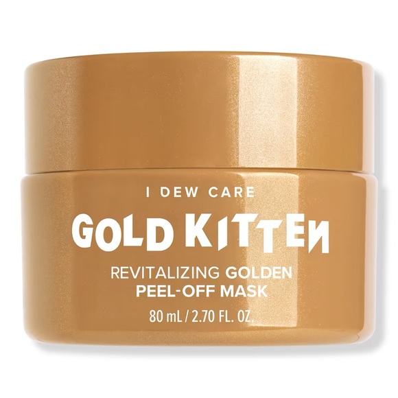 I Dew Care Other - I Dew Care Gold Kitten Revitalizing Golden Peel-Off Mask - NEW